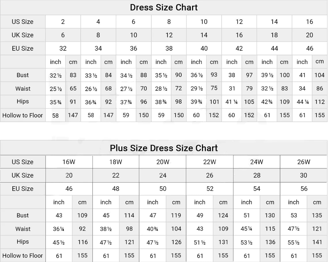 Size Chart – OSTTY