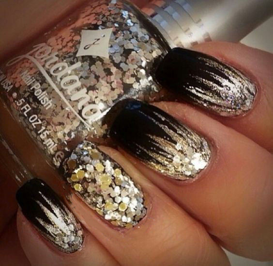 99+ Trending Black Nails Art Manicure Ideas; Black coffin nails; Black acrylic nails; long Black gel nail; short Black nails; Black cute nails; Black matte nails; Black glitter nails.