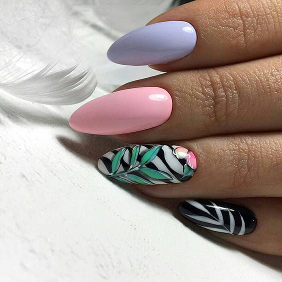 20+ Flamingo Tropical Nail Art; Flamingo nails; design de unhas; Геометрия Дизайн ногтей; Дизайн ногтей; Pink nails; Summer nails; Beach nails; Vocation nails; nail shop; nail salon; simple nails;