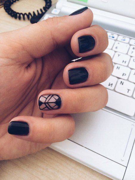 GEOMETRIC NAIL ART IDEAS; nails alchemy; claws; geometric nails; nails designs; Halloween nails; nails art; geometric aesthetic; nails polish;