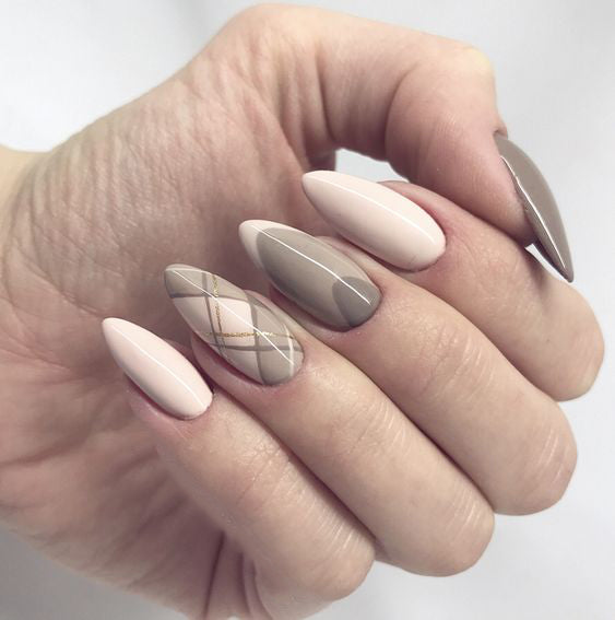 GEOMETRIC NAIL ART IDEAS