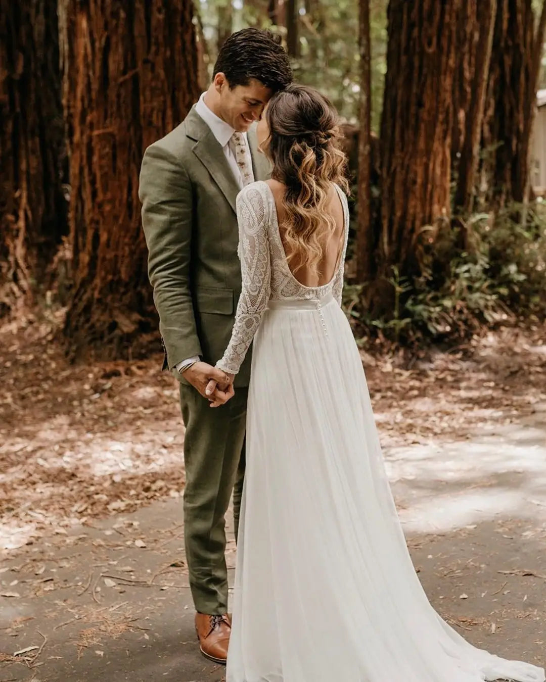 Lace Rustic Wedding Dresses