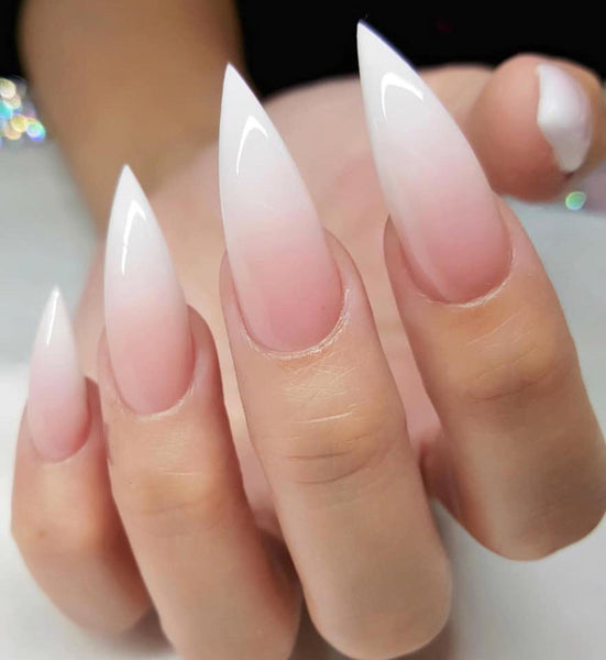 30 cool and trendy stiletto nail art designs; Stiletto Nail Designs; Bling Stiletto Nail; Ombre Stiletto Nail; Simple Stiletto Nail; Acrylic Coffin Stiletto Nail.