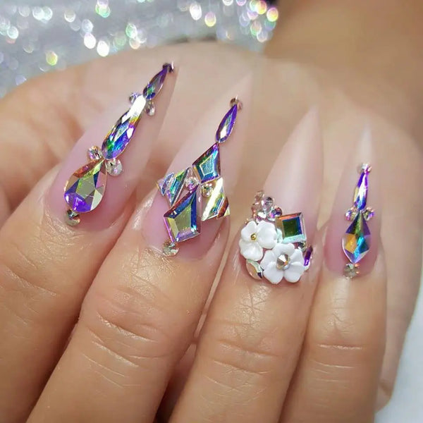 30 cool and trendy stiletto nail art designs; Stiletto Nail Designs; Bling Stiletto Nail; Ombre Stiletto Nail; Simple Stiletto Nail; Acrylic Coffin Stiletto Nail.