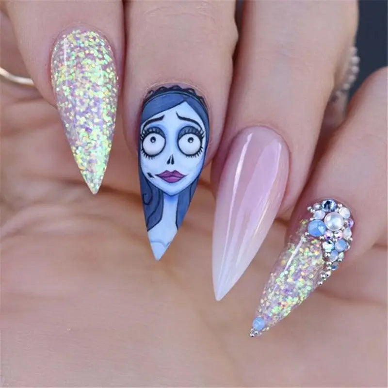 Disney Stiletto Nails; Cute Stiletto Nails; Stiletto Coffin Nails; Easy Stiletto Nails; Stiletto Nails Designs; Nails Acrylic