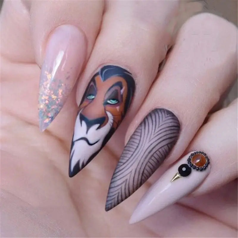 Disney Stiletto Nails; Cute Stiletto Nails; Stiletto Coffin Nails; Easy Stiletto Nails; Stiletto Nails Designs; Nails Acrylic