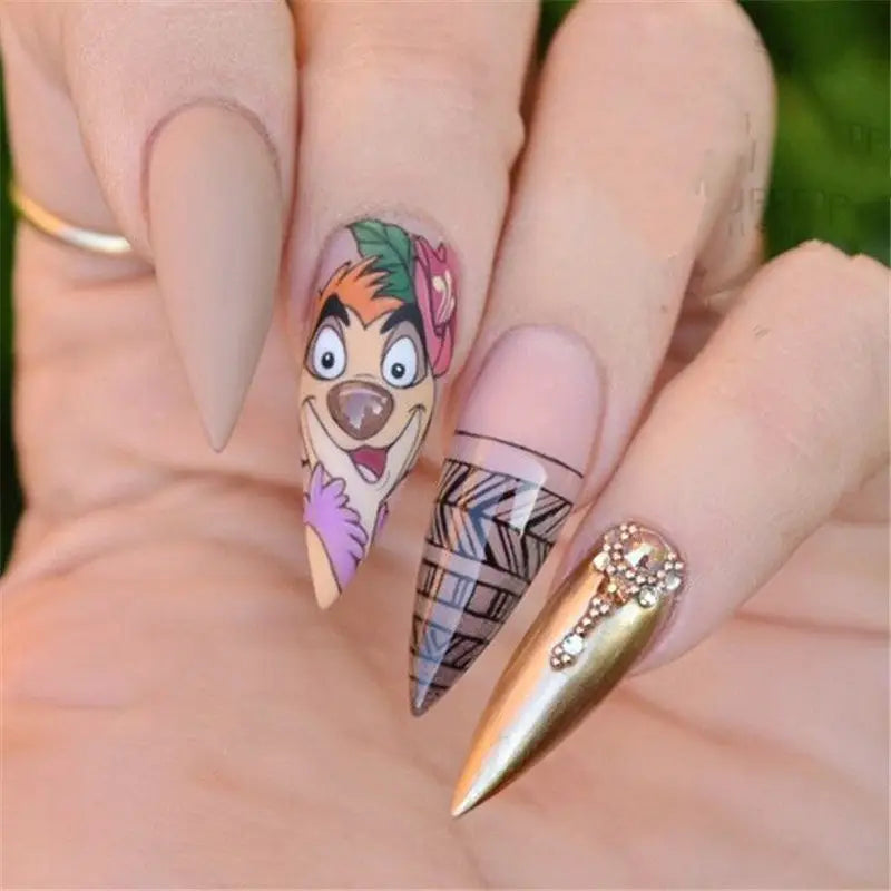 Disney Stiletto Nails; Cute Stiletto Nails; Stiletto Coffin Nails; Easy Stiletto Nails; Stiletto Nails Designs; Nails Acrylic