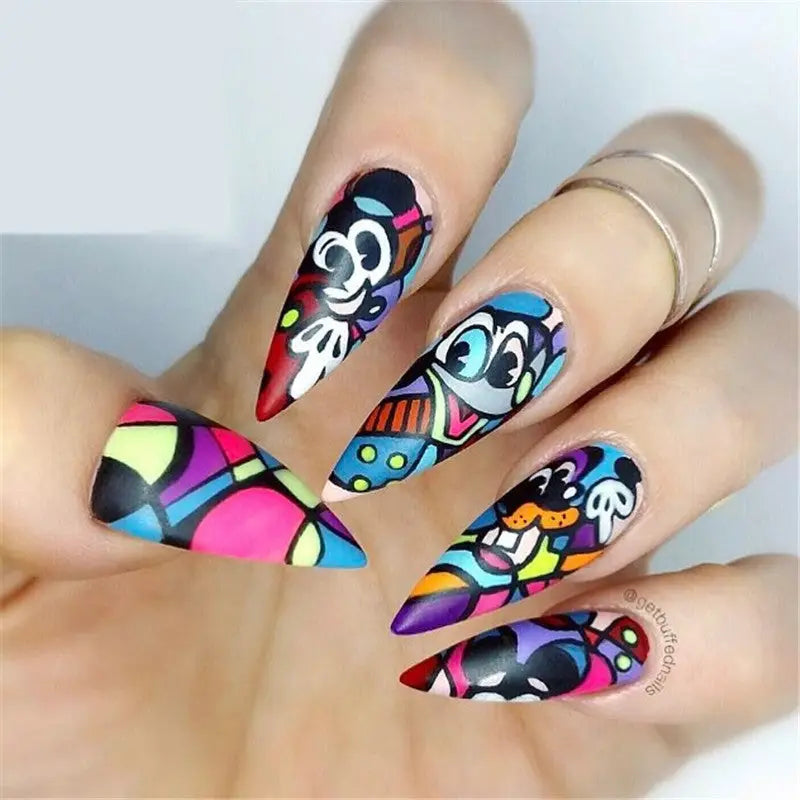 Disney Stiletto Nails; Cute Stiletto Nails; Stiletto Coffin Nails; Easy Stiletto Nails; Stiletto Nails Designs; Nails Acrylic