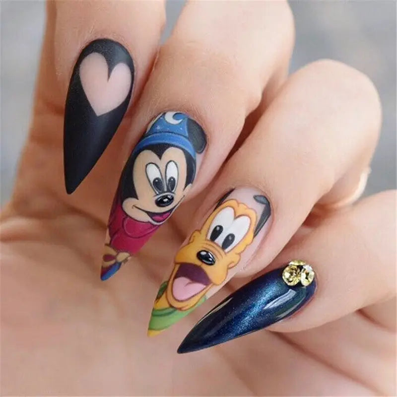 Disney Stiletto Nails; Cute Stiletto Nails; Stiletto Coffin Nails; Easy Stiletto Nails; Stiletto Nails Designs; Nails Acrylic