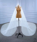 A matching veil for a wedding dress. - $69.99