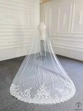 A matching veil for a wedding dress. - $69.99