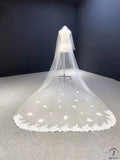 A matching veil for a wedding dress. - $69.99