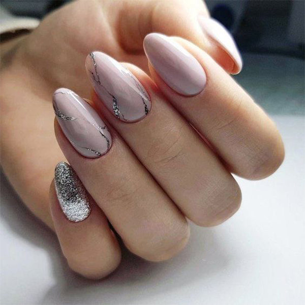 10+ Almond Marble Nails designs；Marble Nails；Almond Nails；Nails Trend；Nails Art；Nails design；Nails Art；Nails acrylic；Nails winter；