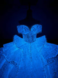 Cinderella Dress Shinning off the light One Shoulder Neck Dress - Quinceanera Dress $998