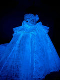 Cinderella Dress Shinning off the light One Shoulder Neck Dress - Quinceanera Dress $998