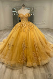 Gold Cape Quinceanera Dress OS746 - Bridal Party Dresses $849.99