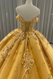 Gold Cape Quinceanera Dress OS746 - Bridal Party Dresses $849.99