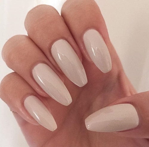 45 + Designs with Nude Nail Polish