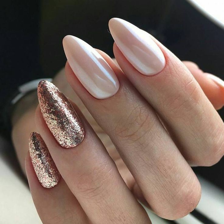 45 + Designs with Nude Nail Polish