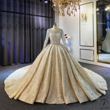 Luxury Embroidered Sleeveless Wedding Dresses OS3974 - Wedding & Bridal Party Dresses $1,699.99