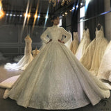 Copy of Long Sleeves Beading Wedding Dress OS3907 - $2,460.50