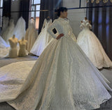 Copy of Long Sleeves Beading Wedding Dress OS3907 - $2,460.50