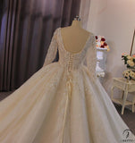 Copy of Copy of Long Sleeves Beading Wedding Dress OS3910 - $2,460.50