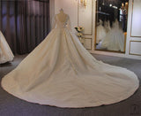 Copy of Copy of Long Sleeves Beading Wedding Dress OS3910 - $2,460.50