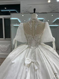 Luxury Embroidered Sleeveless Wedding Dresses OS3972 的副本 - Wedding & Bridal Party Dresses $1,499.99