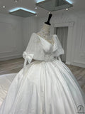 Luxury Embroidered Sleeveless Wedding Dresses OS3972 的副本 - Wedding & Bridal Party Dresses $1,499.99