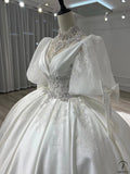 Luxury Embroidered Sleeveless Wedding Dresses OS3972 的副本 - Wedding & Bridal Party Dresses $1,499.99