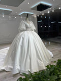 Luxury Embroidered Sleeveless Wedding Dresses OS3972 的副本 - Wedding & Bridal Party Dresses $1,499.99