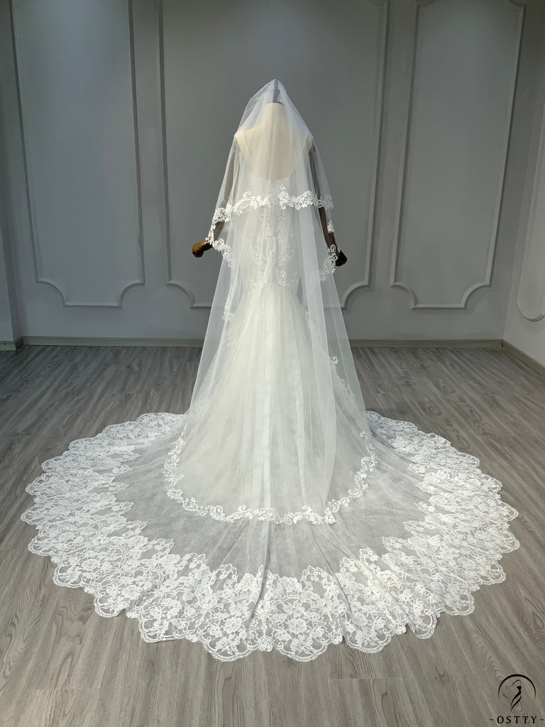 Ostty - Os09210 Romantic Bridal Gowns Wedding Dresses $850