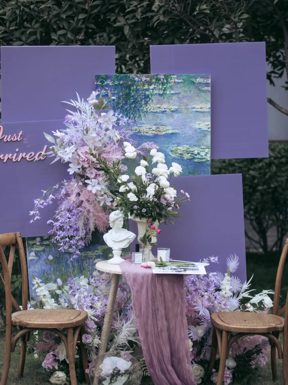 Purple Wedding Decorations 2021