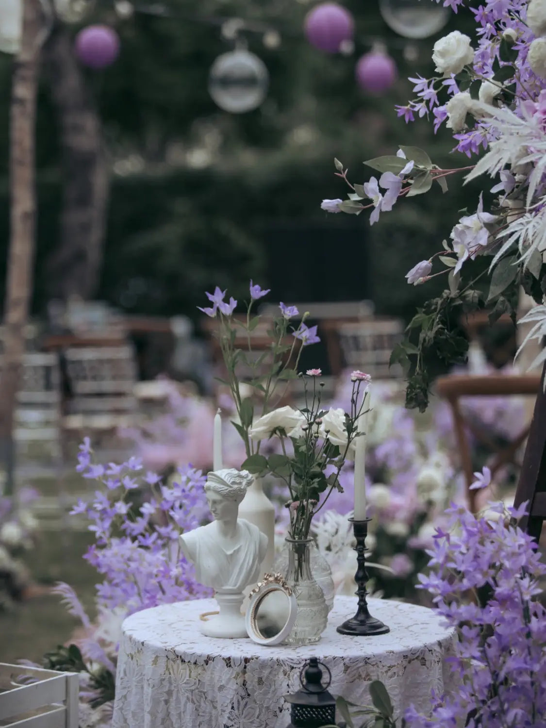 Purple Wedding Decorations 2021