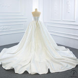 Wedding Bride Fishtail Gown Women’s Trailing Wedding Wedding Veil Beauty Performance Costume - White / Customized Service - $699.99